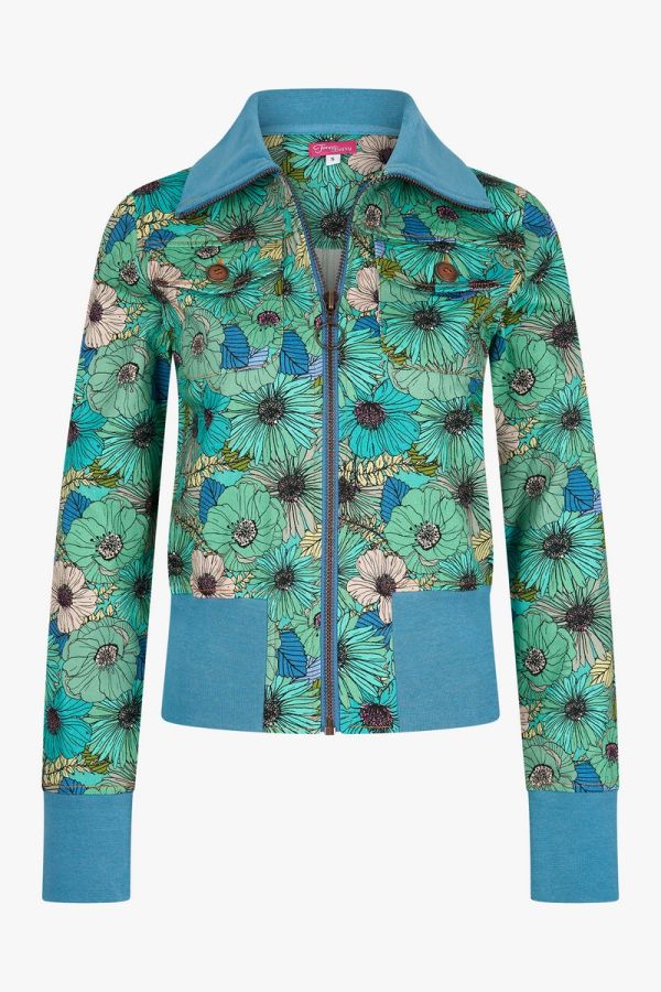 Jacket Tosti Floral Green